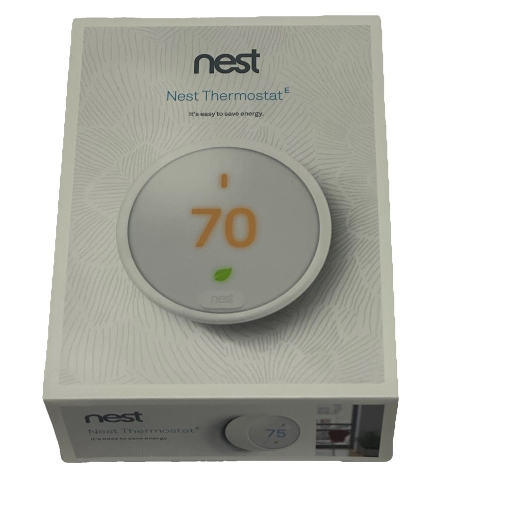 Google Nest E‎ Smart Home Wifi Digital Programable Thermostat T4000ES